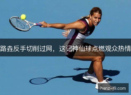 路垚反手切削过网，这记神仙球点燃观众热情